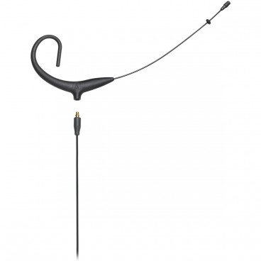 Audio-Technica BP892xcW MicroSet Omnidirectional Condenser Headworn Microphone with CW Connector - Black