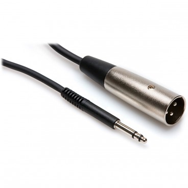 Hosa TTX-103M TT TRS to XLR3M Balanced Interconnect Cable - 3ft