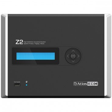 Atlas Sound Z2-B 2-Zone High Definition Acoustical System 60W with Bluetooth