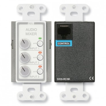 RDL D-RC3M Remote Audio Mixing Control with Muting