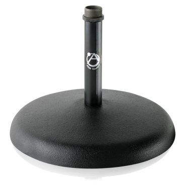 Atlas Sound DS5E 5" Fixed Height Desktop Mic Stand - Ebony