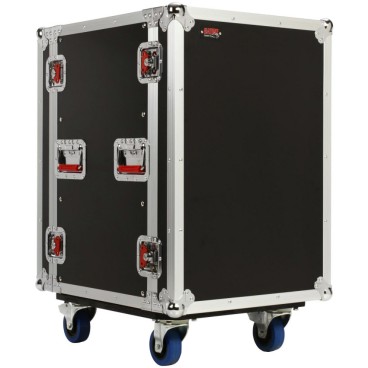 Gator G-TOUR 14U CAST Standard 14U Road Rack with Casters