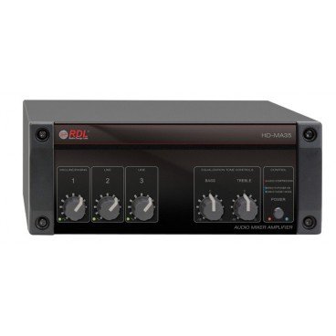 RDL HD-MA35 Mixer Amplifier with Power Supply
