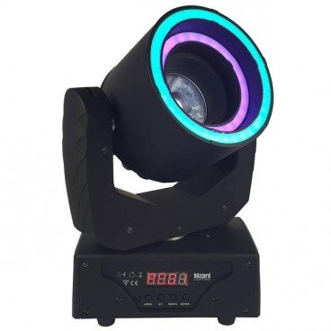 Blizzard Lighting Hypno Beam LED Beam Moving Head with Hypnotic LED Rings