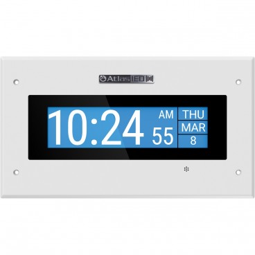 Atlas Sound IP-DM POE+ Indoor Wall Mount LCD Endpoint with Microphone