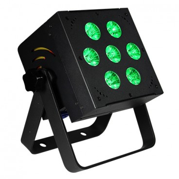 Blizzard Lighting SkyBox 5 RGBAW Lithium-Ion Battery Powered + Built-In 2.4 GHz Wireless Light Fixture