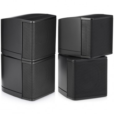 Pure Resonance Audio MC2.5B Dual 2.5" Swiveling Cube Speakers (No Brackets) - Pair