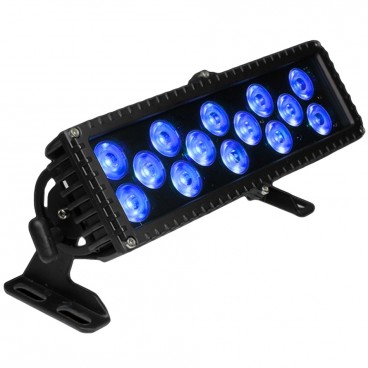 Blizzard Lighting Motif Fresco IP65 14x 3W RGB LED Wash Fixture - Black