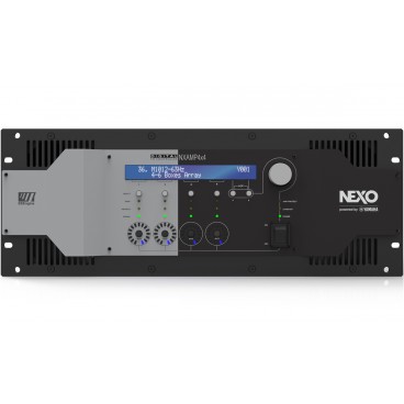 NEXO NXAMP4X4 4 x 4 Powered TD Controller 4 x 1900W @ 8 Ohms