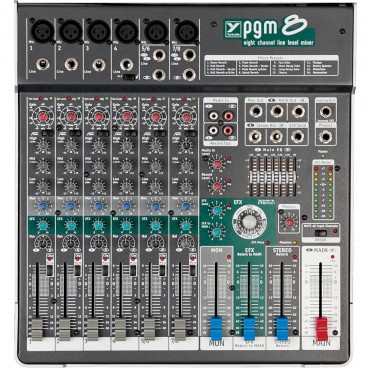 Yorkville PGM8 8-Channel Compact Mixer
