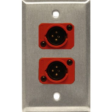 Whirlwind WP1/2MW Stainless Steel Mounting Wall Plate