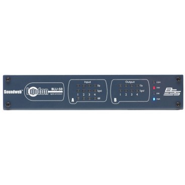 BSS Audio BLU-50 4x4 Signal Processor with BLU link