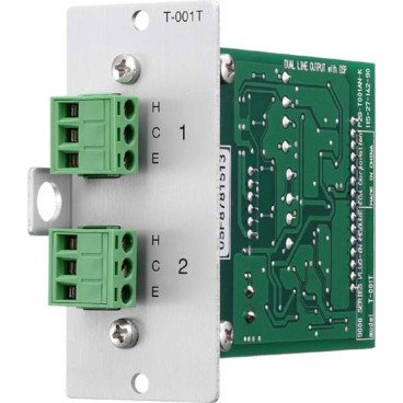TOA T-001T Dual Line Output Expansion Module with Digital Signal Processor (Open Box)