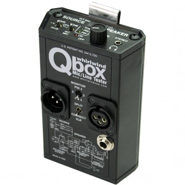 Whirlwind Qbox All-in-One Audio Line Tester