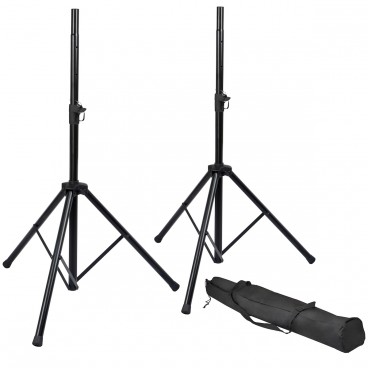 Gator Frameworks RI-SPKRSTDSET Rok-It Speaker Stand Set with Carrying Bag