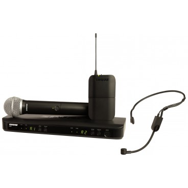 Shure BLX1288/P31 Dual Channel Combo Wireless System