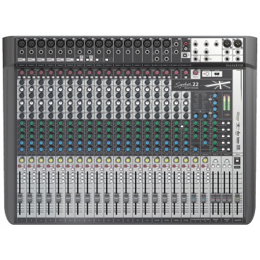 Soundcraft Signature 22 MTK Mixer and Audio Interface with Effects and USB Playback and Recording