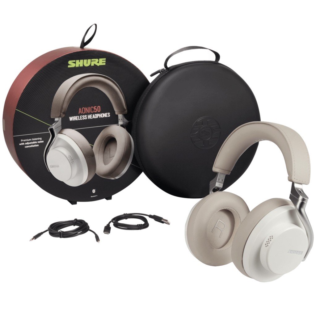 Shure AONIC 50 White Package