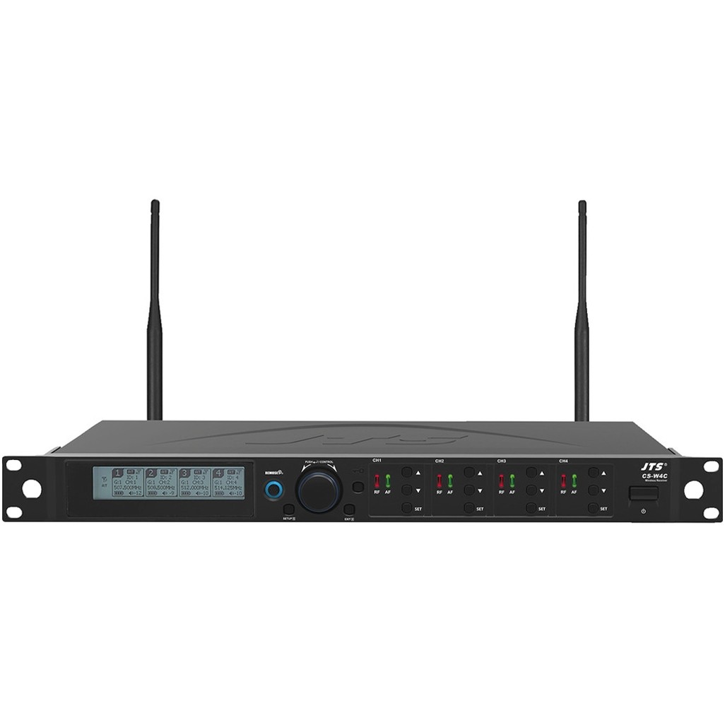 JTS CS-W4C Wireless 4-Channel Receiver 