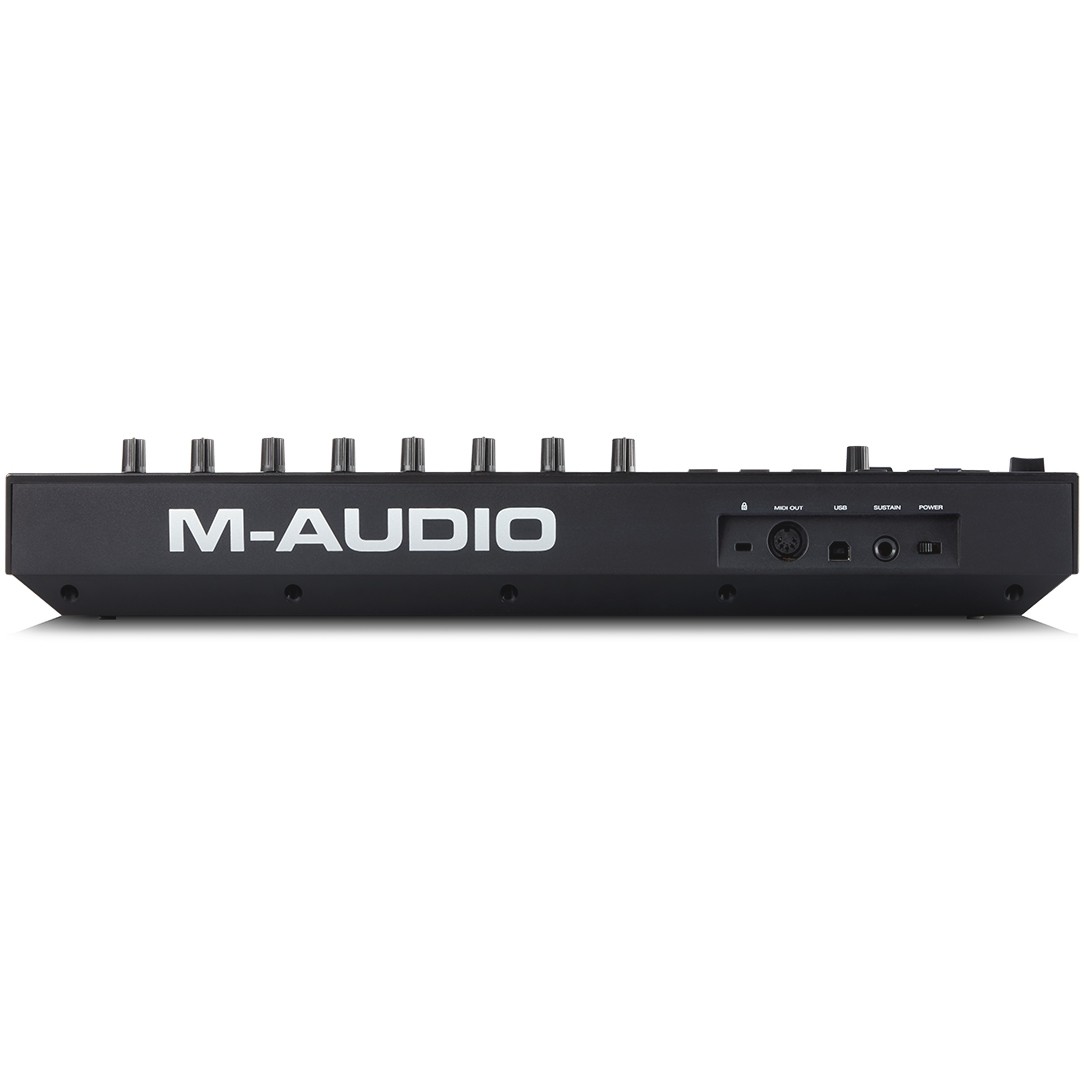 Back of M-Audio Oxygen Pro 25