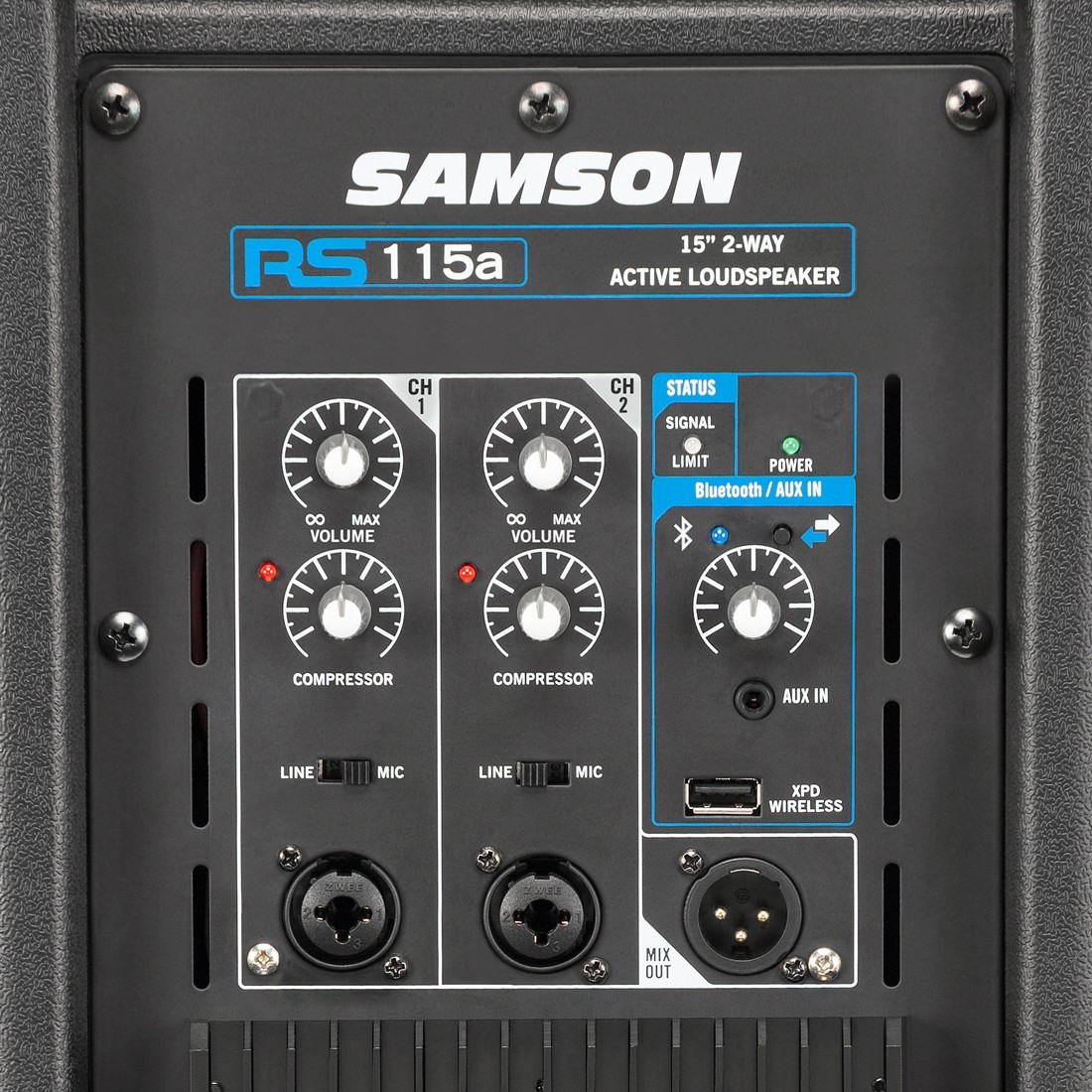 Samson RS115A Rear