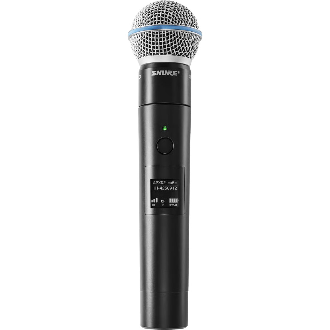 Shure MXW2X/BETA58 Wireless Microphone Transmitter