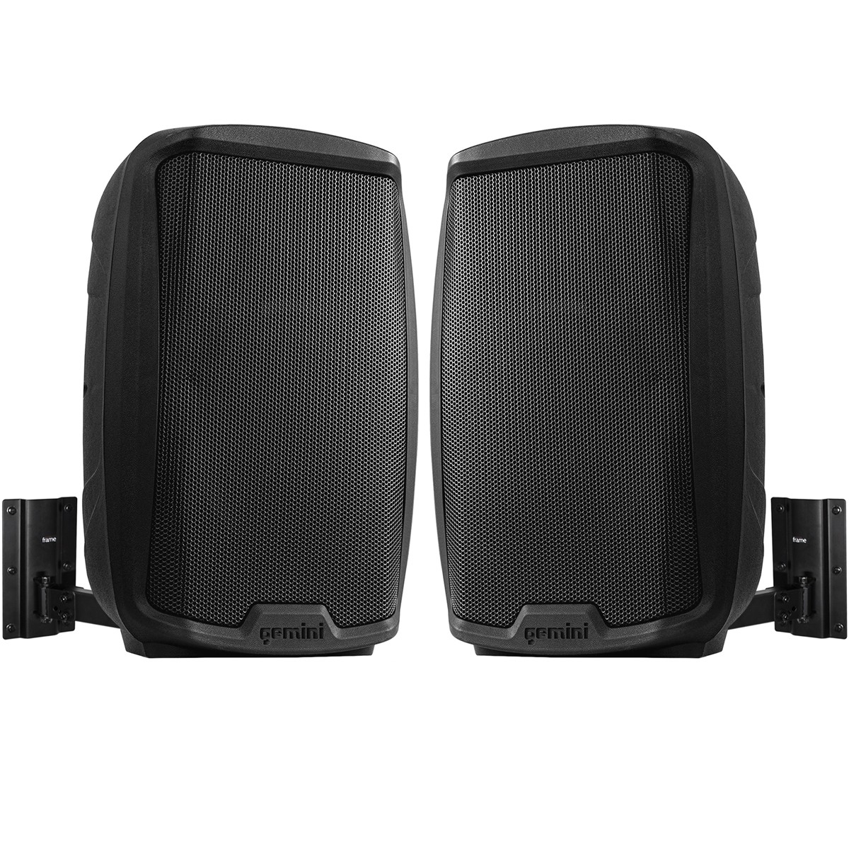 Fitness Sound System with 2 Gemini Bluetooth Speakers