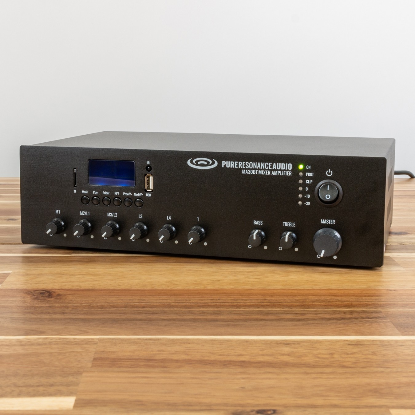 Pure Resonance Audio MA30BT Mixer Amplifier On