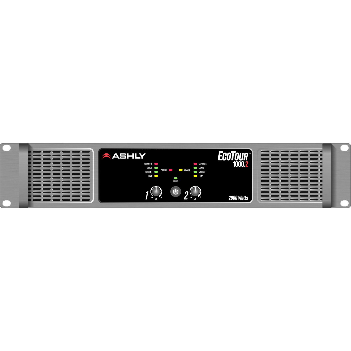 Ashly Audio EcoTour 1000.2 2-Channel Touring Power Amplifier