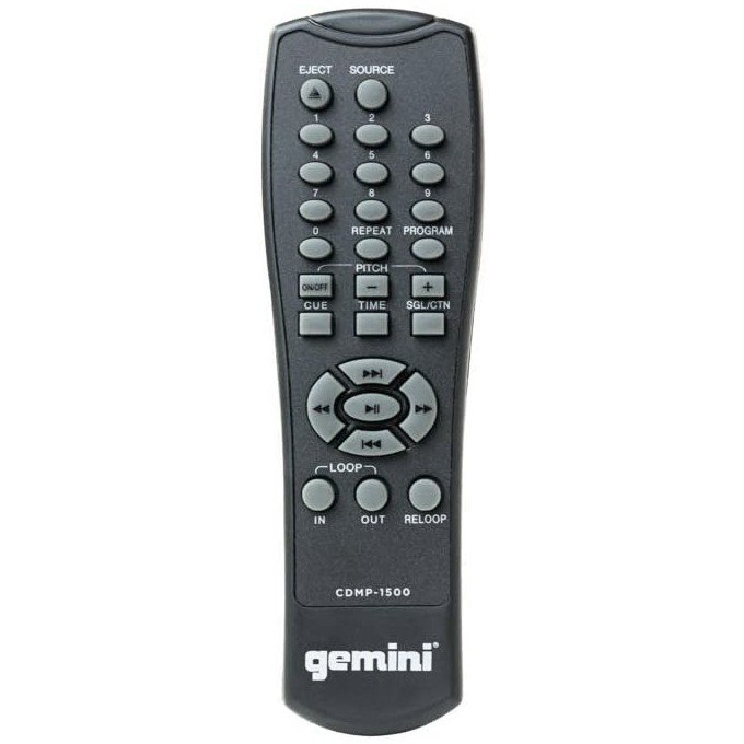 Gemini CDMP-1500 CD Media Player Remote