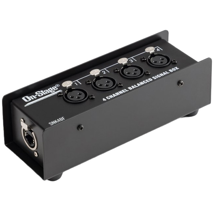 On-Stage Stands SNK4BF Production-Grade Snake Signal Box