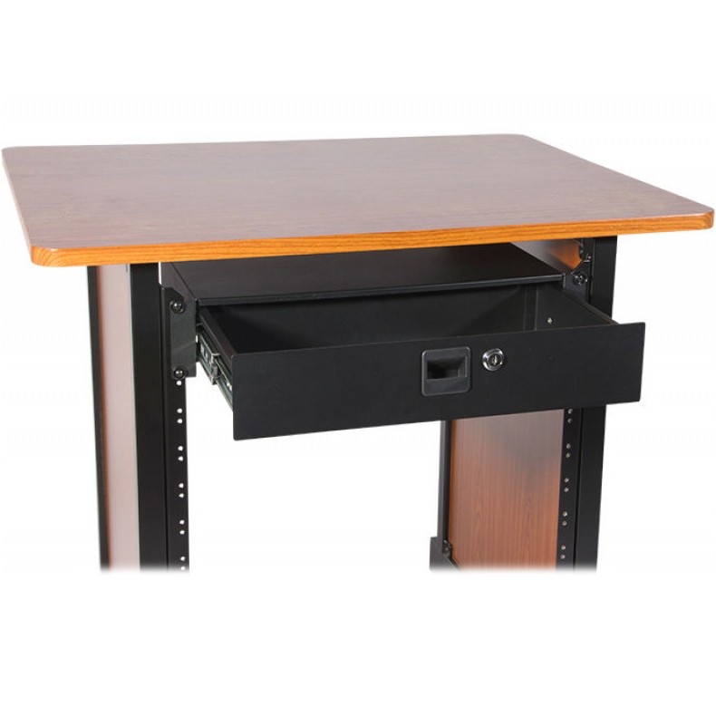 On-Stage RDLS2000 2U Locking Rack Drawer Open