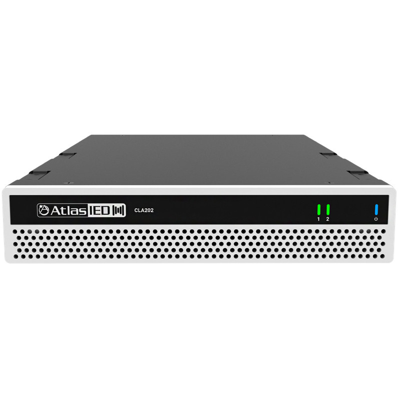 AtlasIED CLA202 200W 2-Channel Multi Impedance Power Share Amplifier