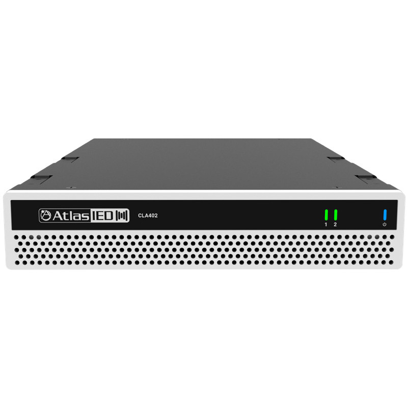 AtlasIED CLA402 400W 2-Channel Multi Impedance Power Share Amplifier