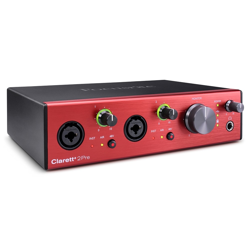 Focusrite Clarett+ 2Pre USB-C Audio Interface