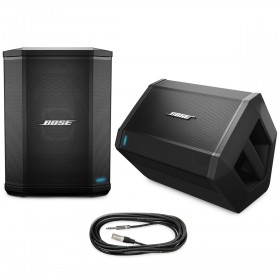 Bose S1 Pro Multi-Position All-In-One Bluetooth PA System Package with 2 S1 Pro Systems and Cable (Discontinued)