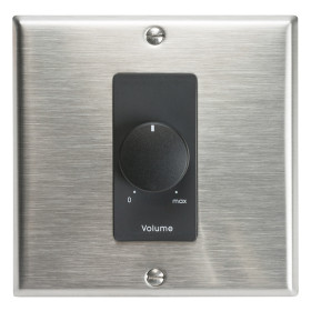 Lowell 200LVC-DSB 200W Two-Gang Wall Plate Volume Control (Open Box)