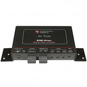 Contemporary Research 232-Amp+W Stereo Mixer Amplifier with Mounting Brackets (Discontinued)