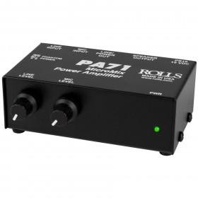 Rolls PA71 MicroMix Power Amplifier (Discontinued)