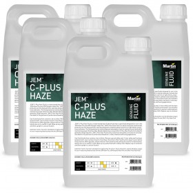 Martin Lighting JEM C-Plus Haze Fluid, 2.5 Liters (4-Pack)