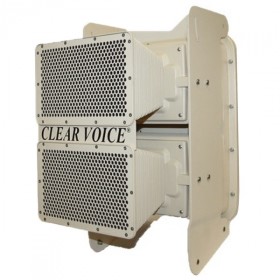 Clear Voice 2MN-P Self-Powered Long Throw 2 Driver Acoustic Hailing Audio Device