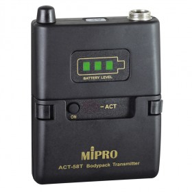 MIPRO ACT-58T ISM 5.8 GHz Digital Bodypack Transmitter
