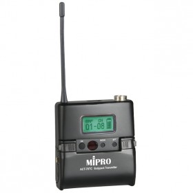 MIPRO ACT-70TC UHF Rechargeable Miniature Bodypack Transmitter (Discontinued)