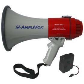 AmpliVox SB601R Mity-Meg 15 Watt Rechargeable Megaphone with Battery Pack (Discontinued)