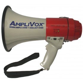 AmpliVox S601R Mity-Meg 15 Watt Megaphone (Discontinued)