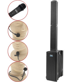 Anchor Audio Beacon System 1 Portable Sound System with Beacon U2 Bluetooth Speaker and 1 Wireless Microphone