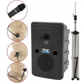 Anchor Audio Go Getter System 1 Portable Sound System with Built-in Bluetooth and 1 Wireless Microphone