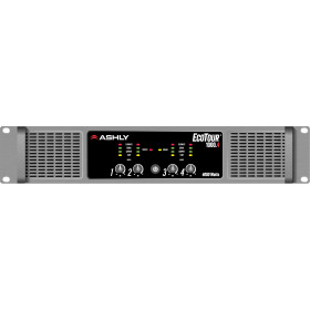 Ashly Audio EcoTour 1000.4 4-Channel 4000W Ultra-High Efficiency Touring Power Amplifier Ashly Audio EcoTour 1000.4 4-Channel 4000W Ultra-High Efficiency Touring Power Amplifier
