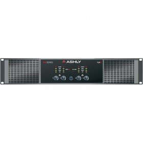 Ashly Audio CA-1.04 4-Channel 4 x 1000W and 4 Ohm Power Amplifier 