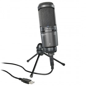 Audio-Technica AT2020USB+ Cardioid Condenser USB Microphone (Discontinued)